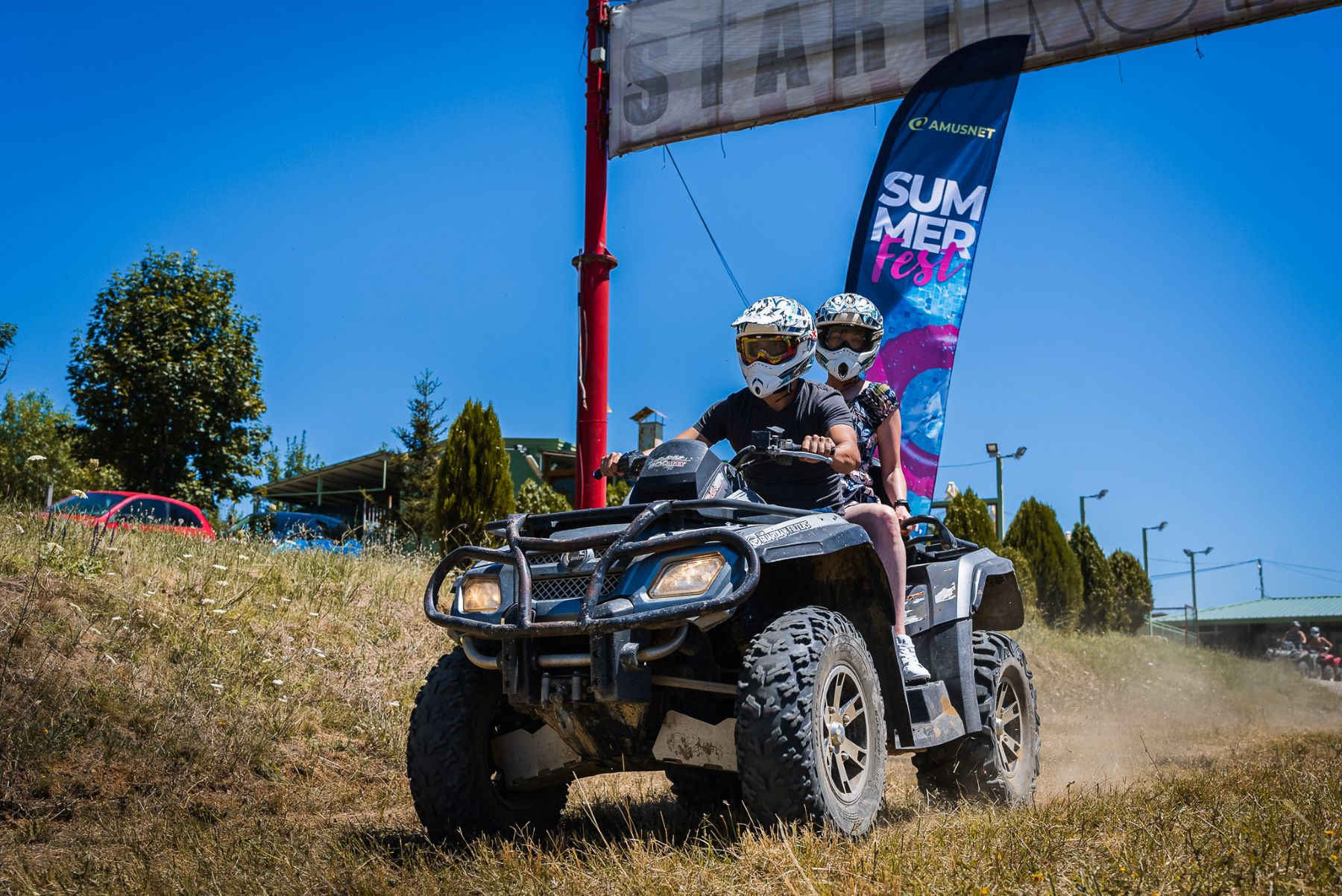 Amusnet Summer Fest 2024 ATVs driving