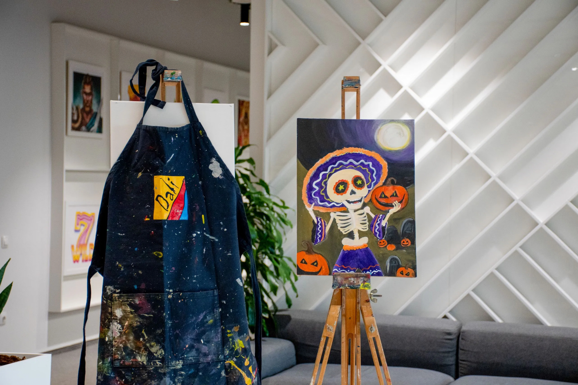 Painting with Wine at Amusnet